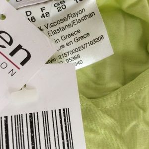 Olsen Chartreuse SS Tee